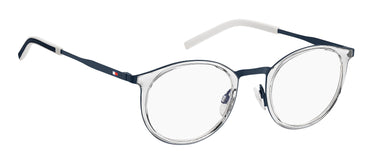 Premium Men Tommy Hilfiger Eyeglasses: TH 1845 - Crystal - SpecSMART Eye Clinic (Diagonal View)